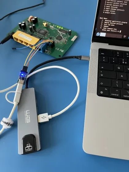 WR543G TP-LINK boot menu
